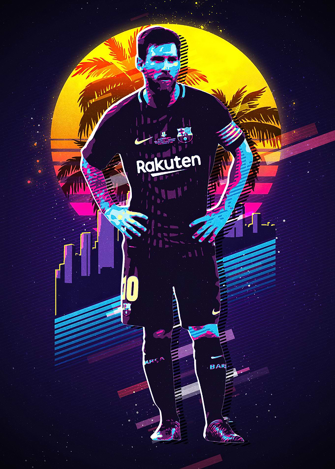 Lionel Messi football star