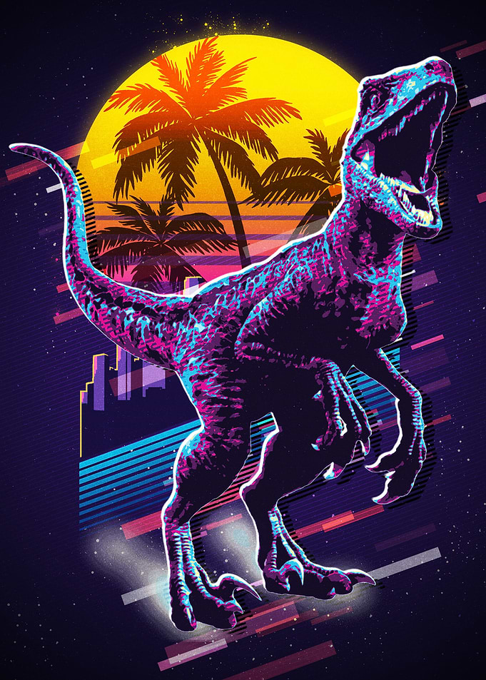 Dinosaur Animal Retro