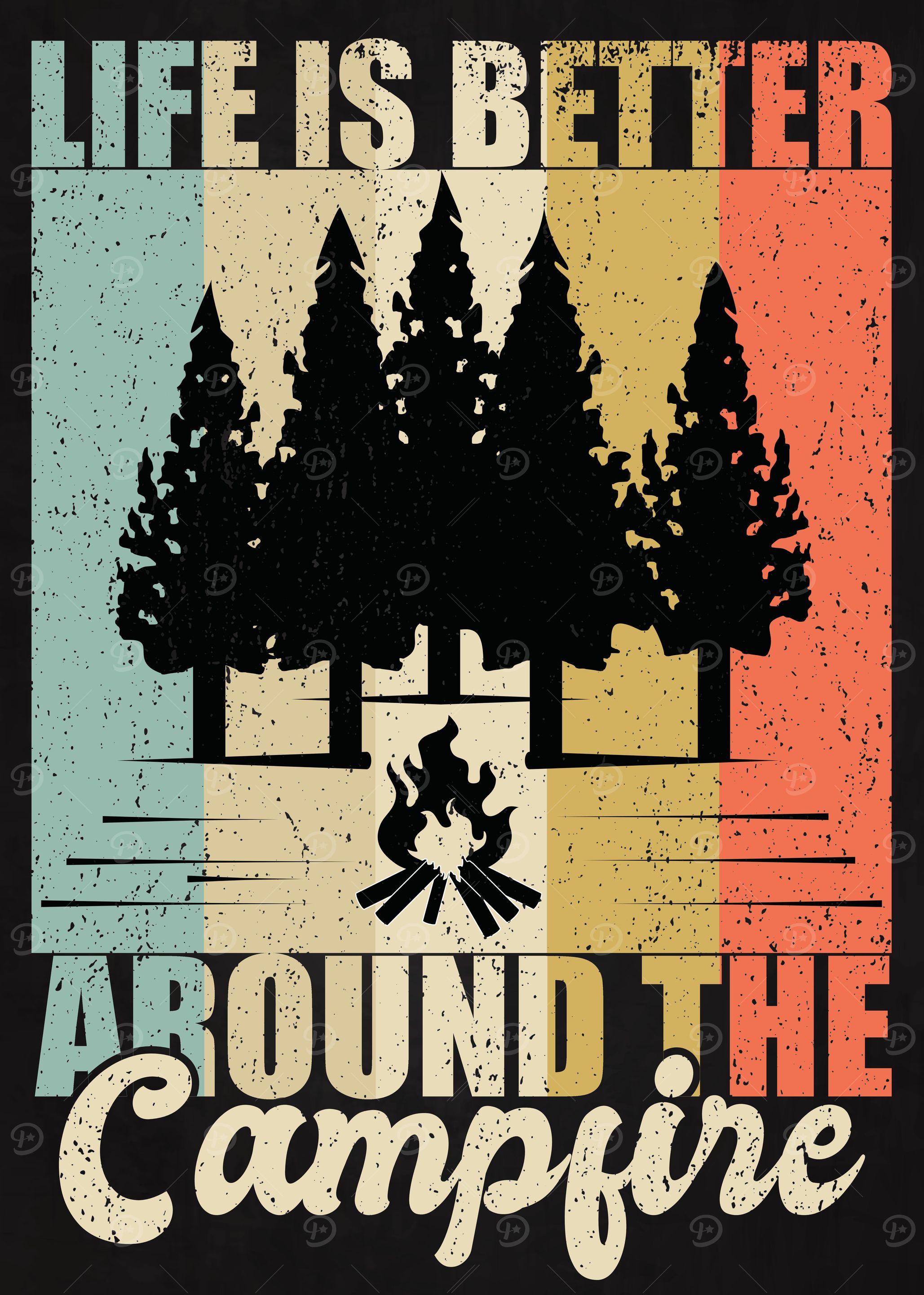 Campfire Retro Outdoor