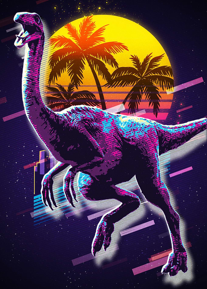 Dinosaur Animal Retro