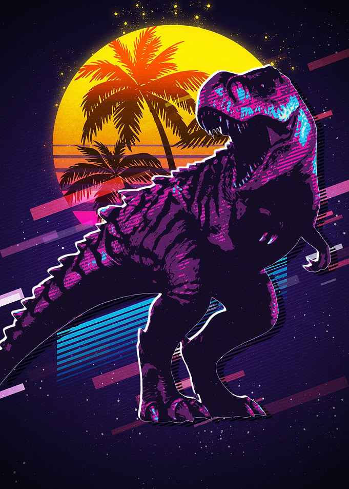 Dinosaur Animal Retro