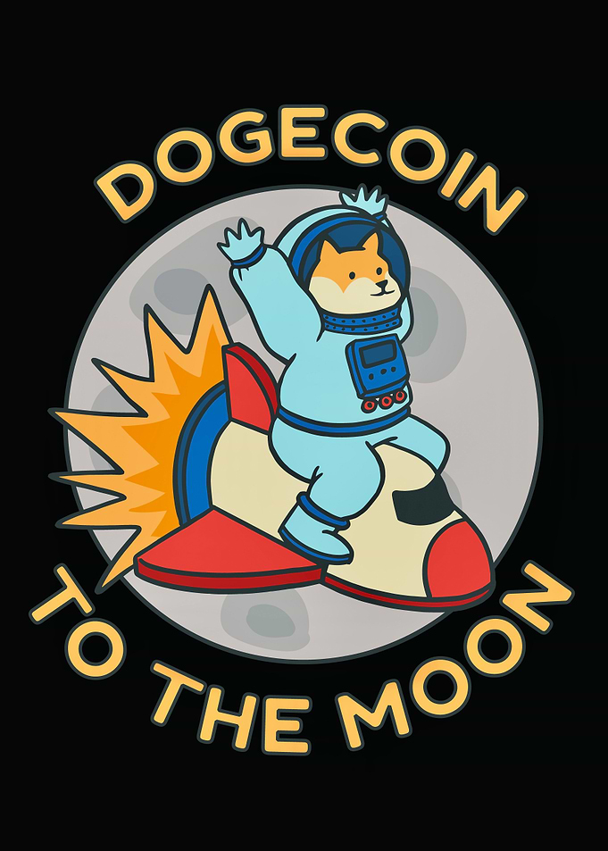 Shiba Dogecoin to the moon