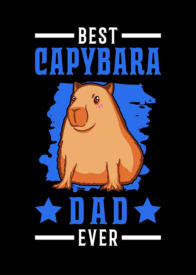 Best Capybara Dad Ever