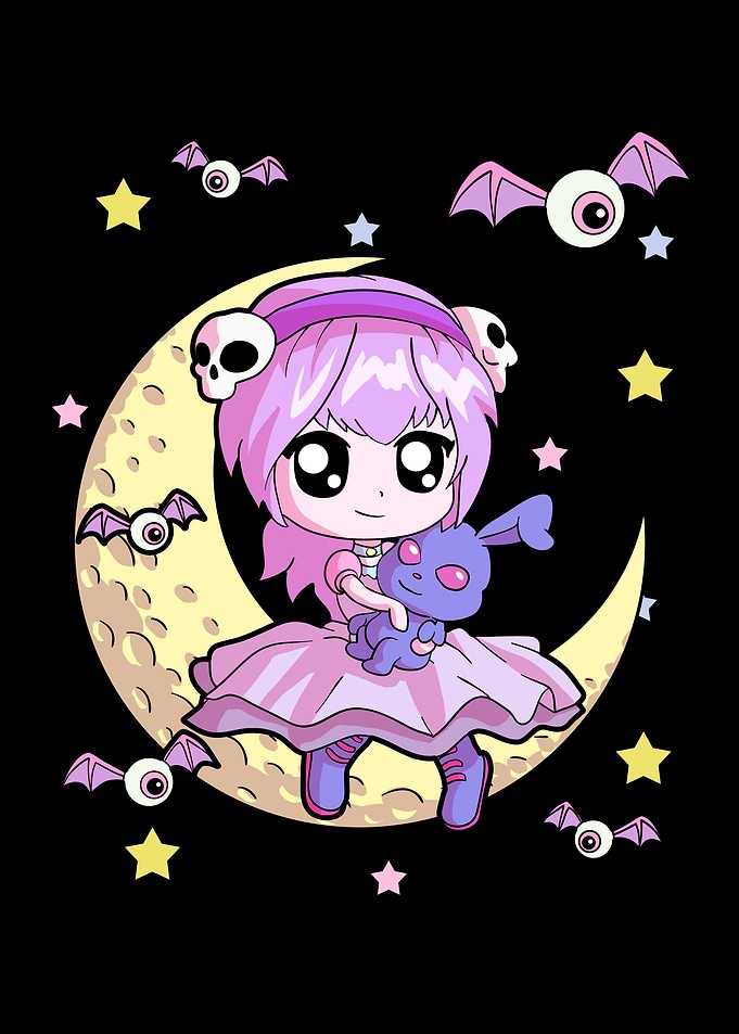 Creepy Kawaii Pastel Goth