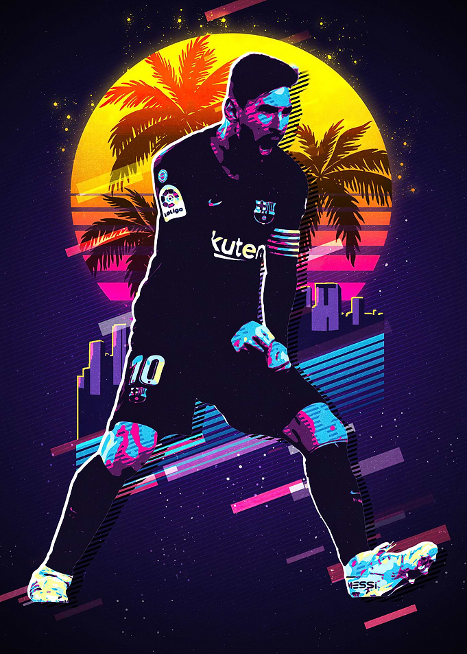 Lionel Messi football star
