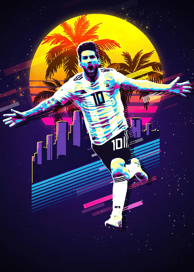 Lionel Messi football star