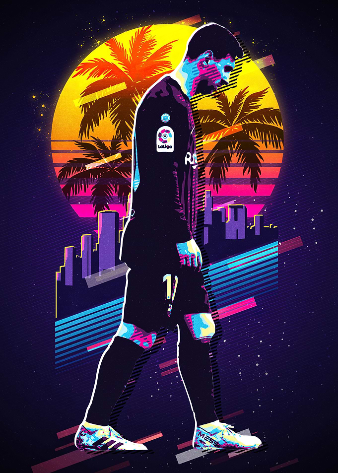 Lionel Messi football star