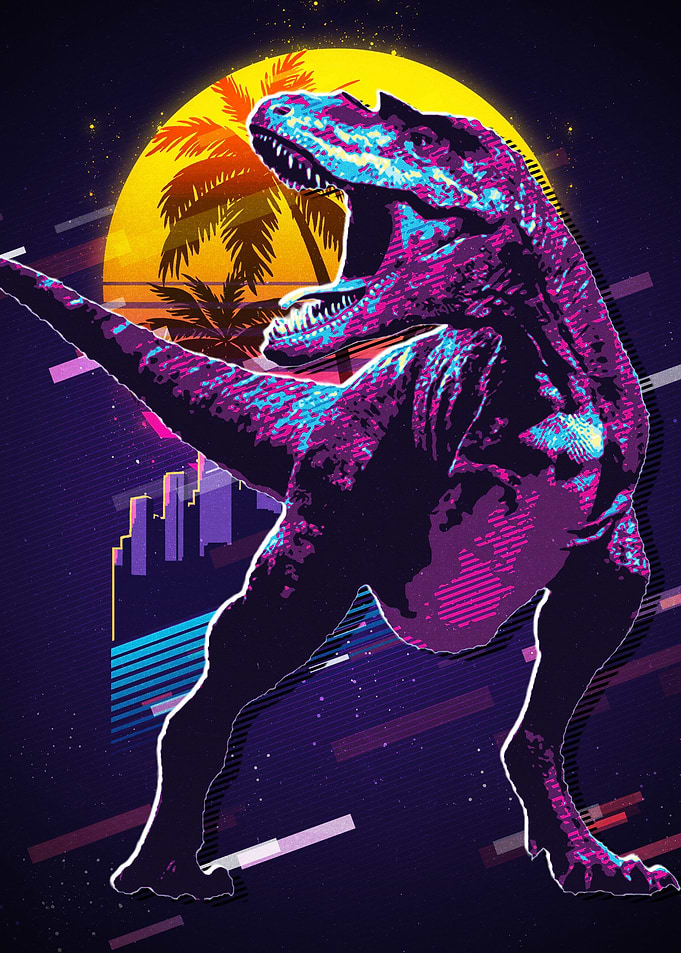 Dinosaur Animal Retro