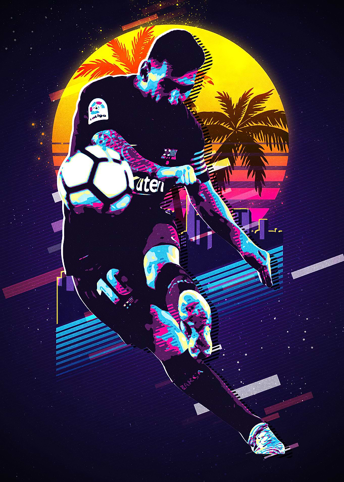 Lionel Messi football star