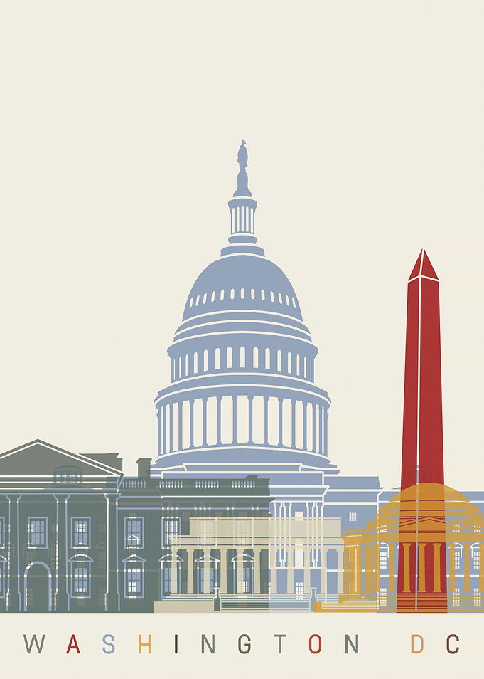 Washington D C skyline