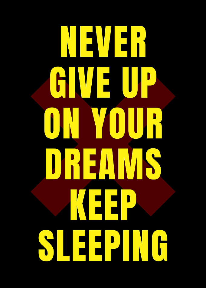 Never Give Up Quote