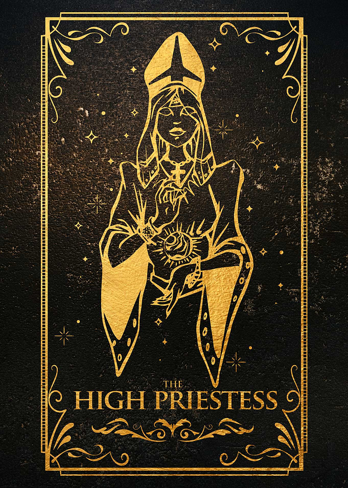 The HIGH PRIESTESS Tarot