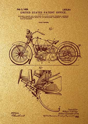 1 Harley Davidson Patent