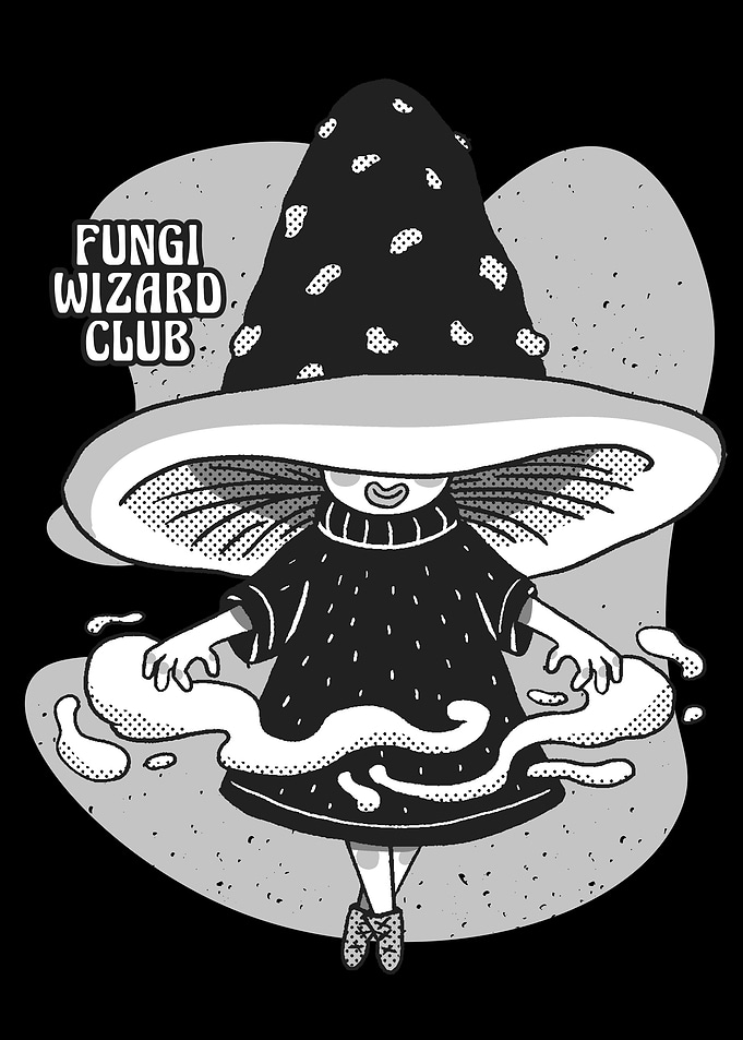 Fungi wizard club angel