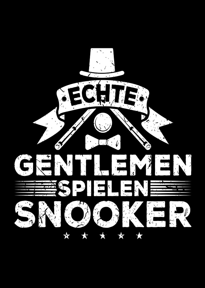 Echte Gentlemen Snooker