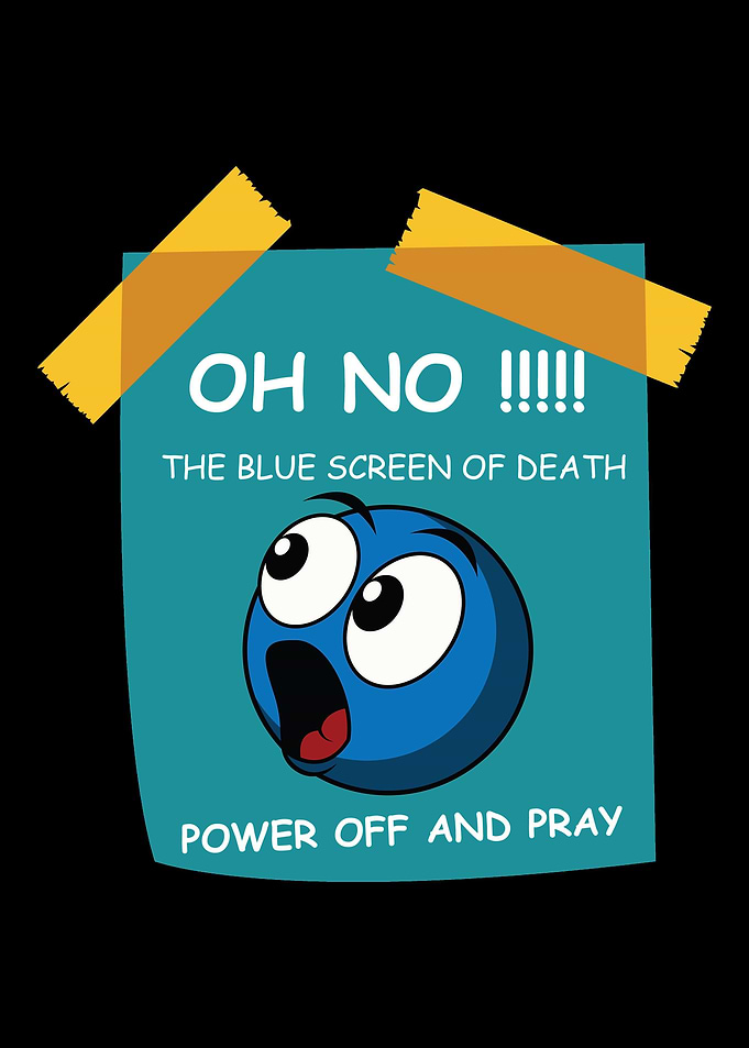 Blue Screen Pray Gamer or