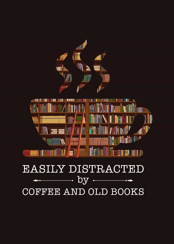 Dark Academia Coffee Books
