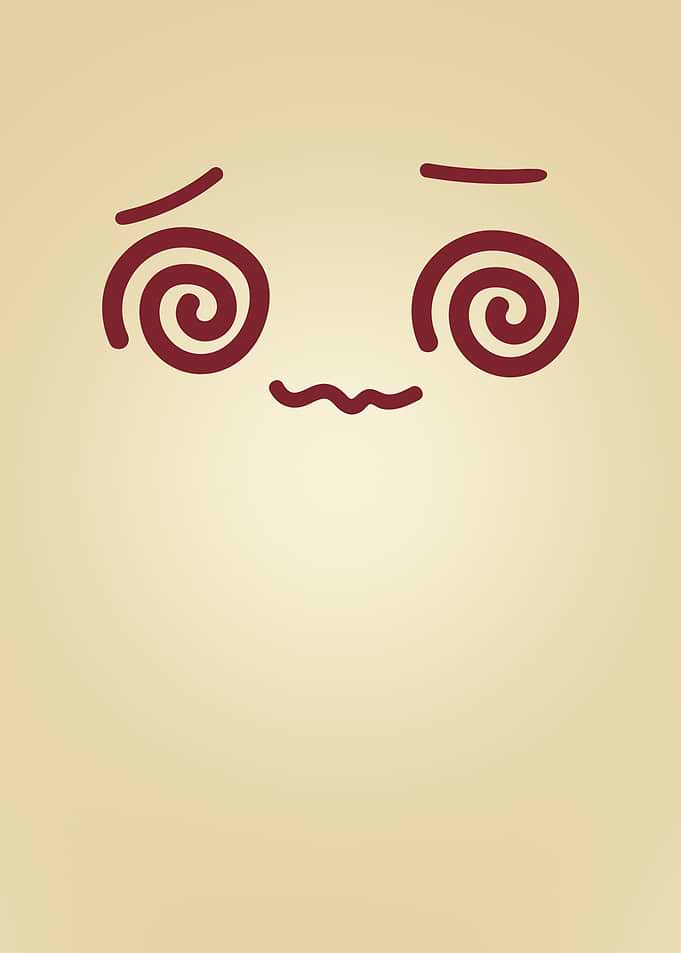 Dizzy Cute Face Emoji
