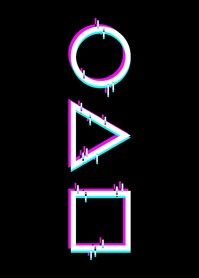 glitch squid gem logo