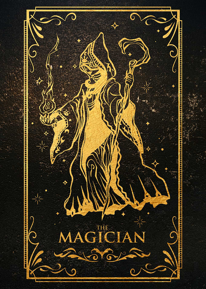 The MAGICIAN Tarot card