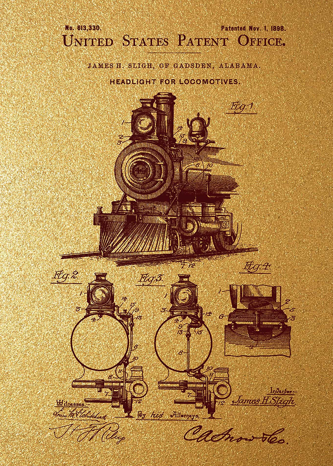 17 Locomotive Headlight P