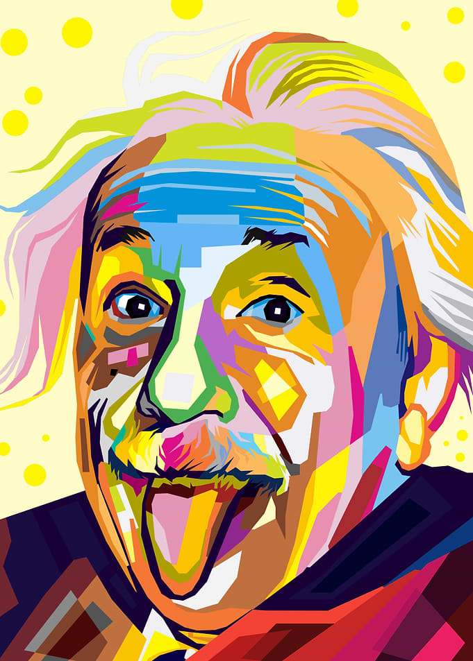 albert enistein style wpap
