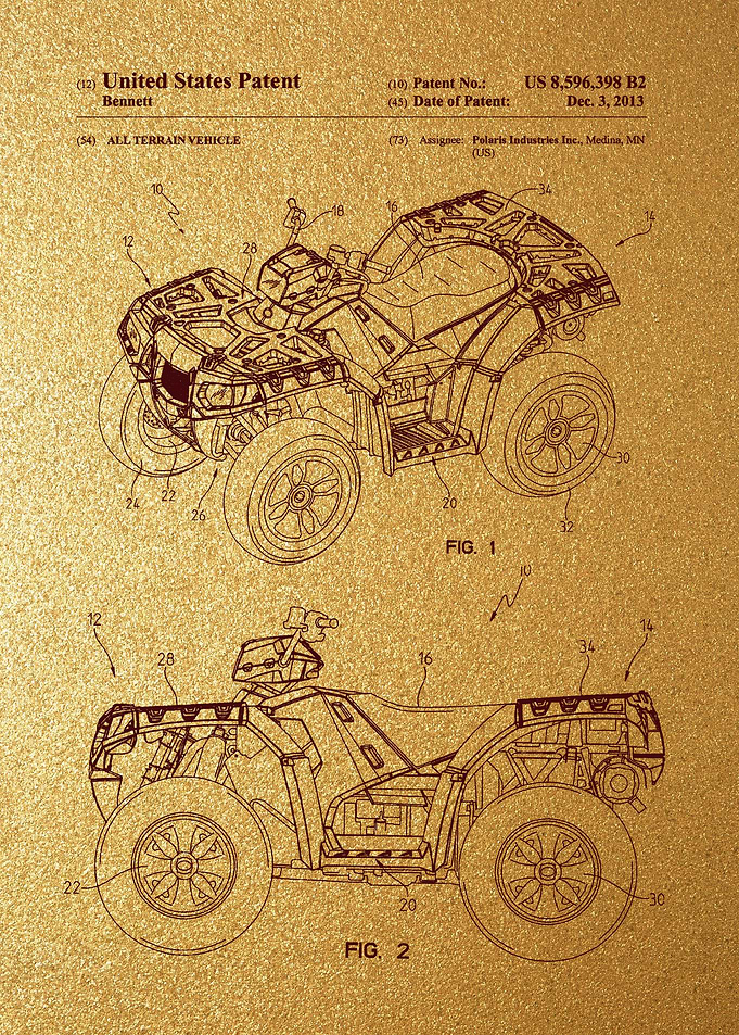 19 Polaris ATV Patent 201