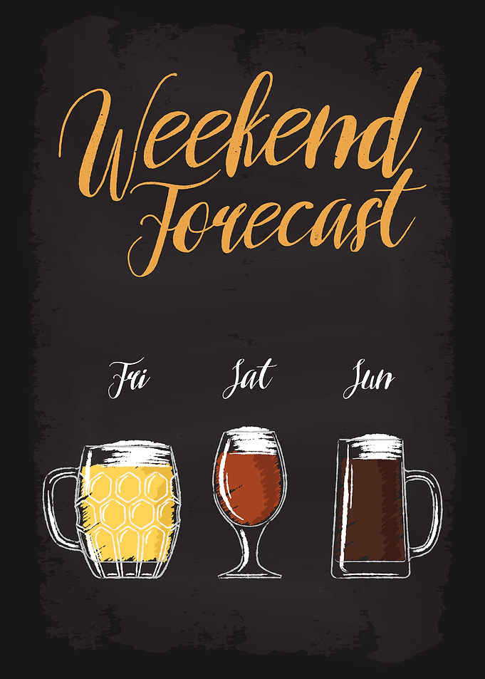 Weekend Forecast Beer