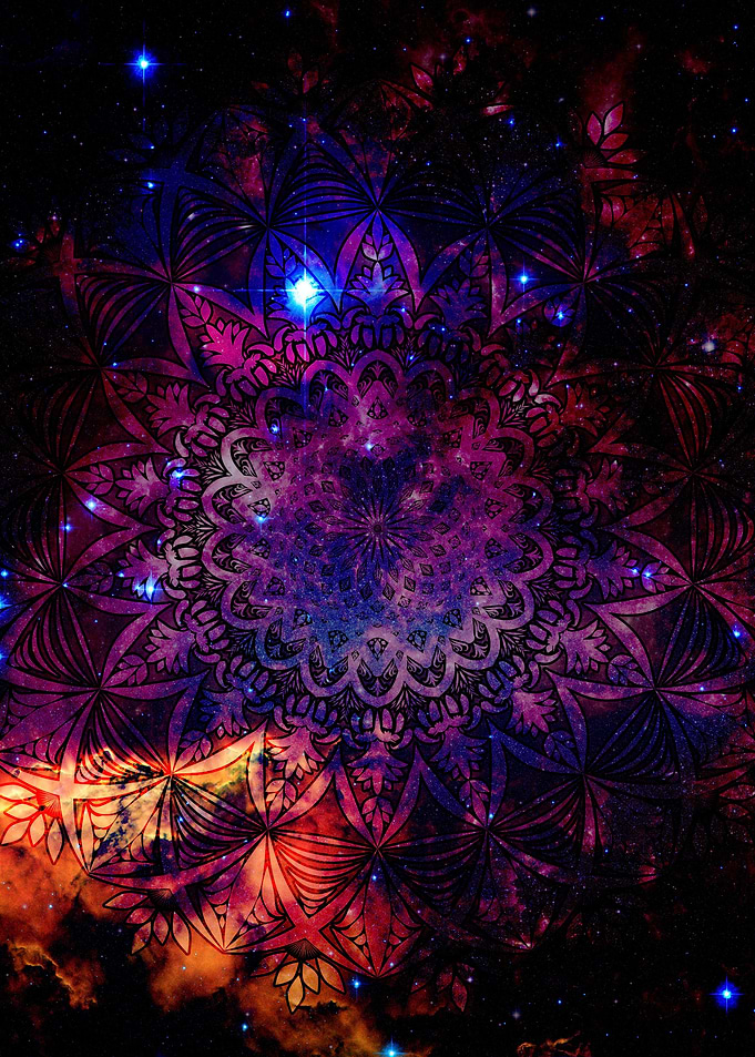 Betysenn Galaxy Mandala