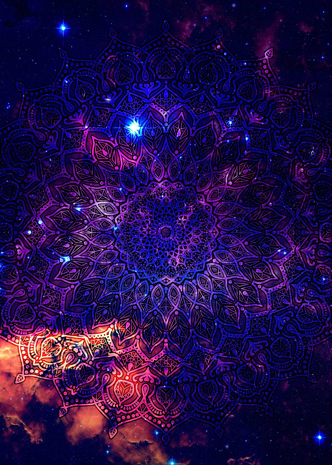Bora Galaxy Mandala