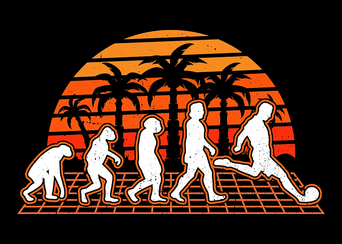 Soccer Evolution Sunset