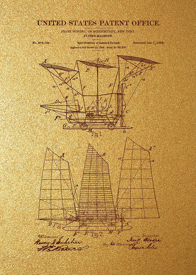 34 1908 Flying Machine Pa