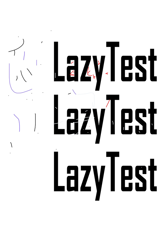 Random Design to test the