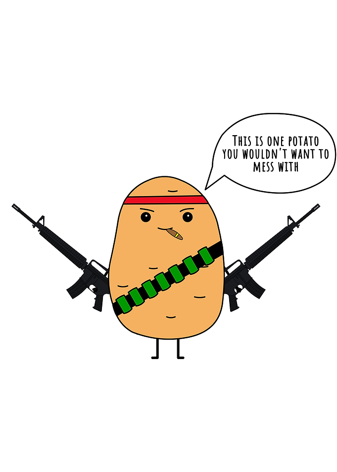 A hard potato