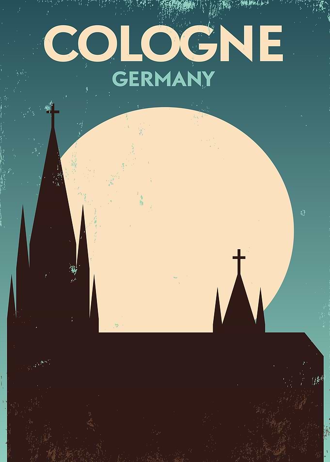 Cologne Germany vintage