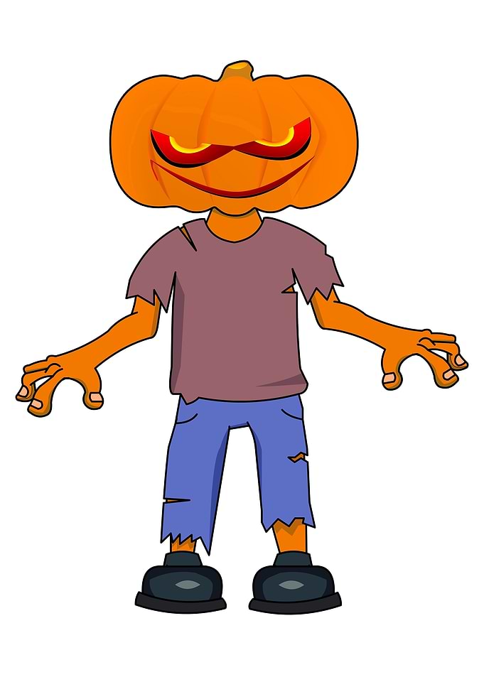 Halloween Walking Pumpkin