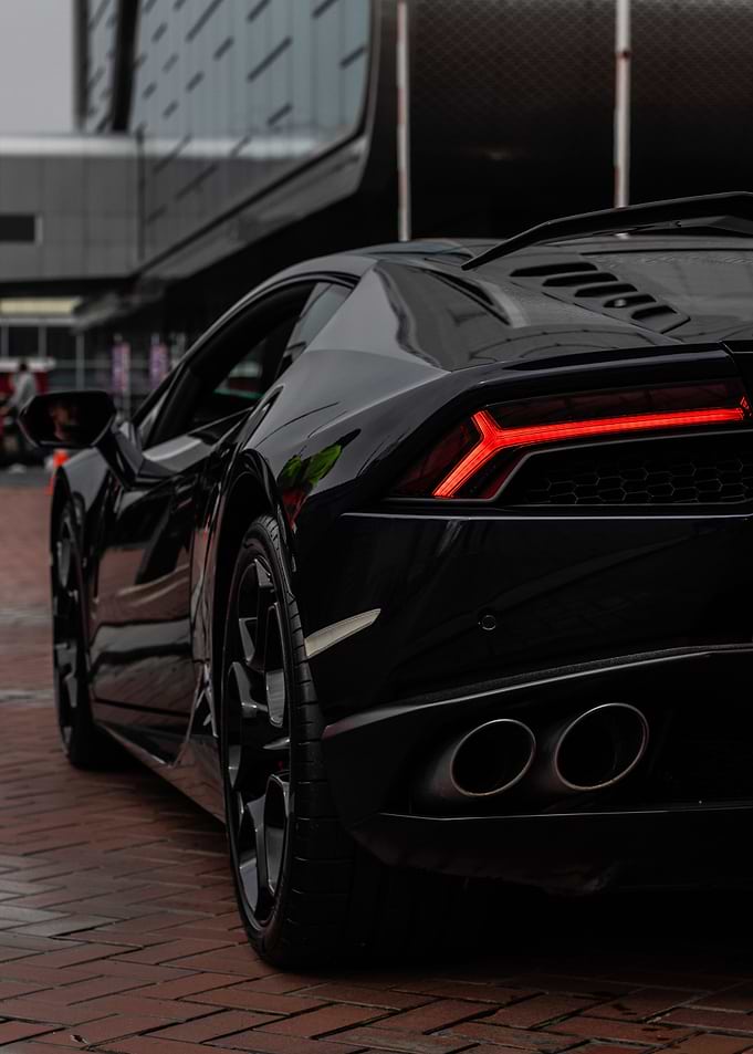 The Black Lamborghini