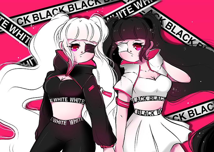 Black and White