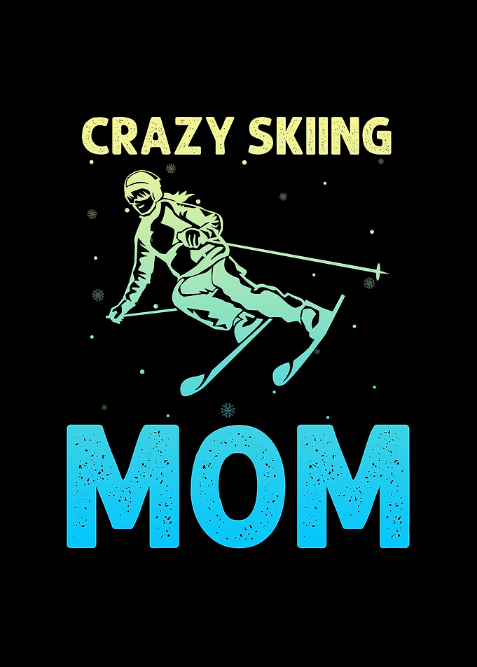Ski Mothers Day Skiing Mom