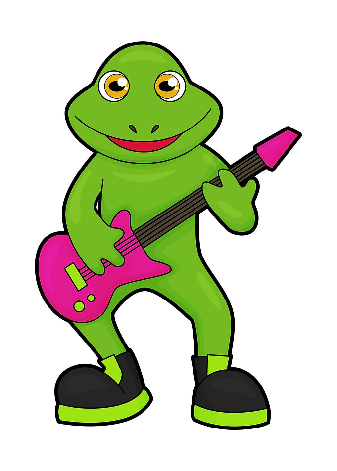 Frog Music Guitar