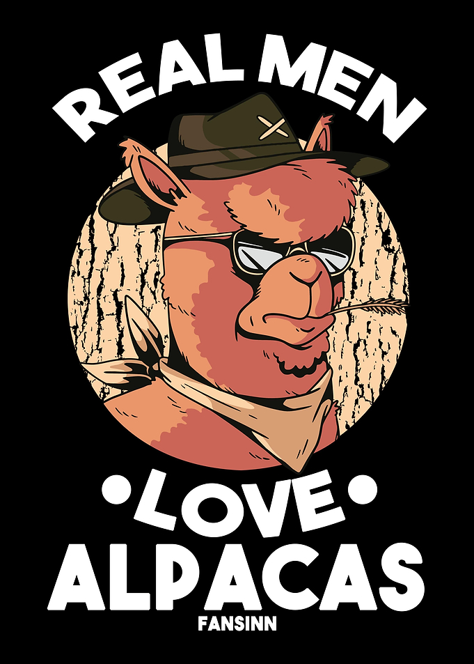 Real Men Love Alpacas