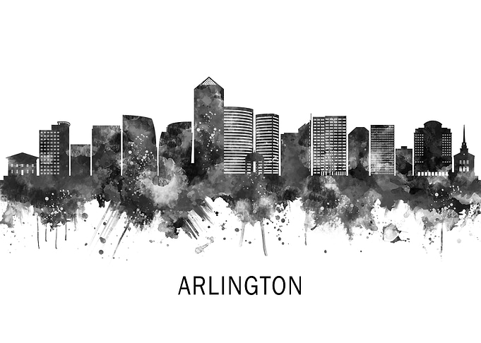 Arlington Virginia Skyline