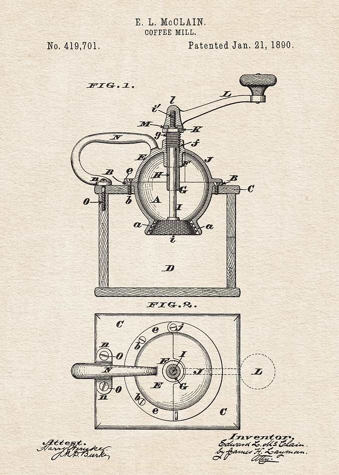 1890 Coffee Mill
