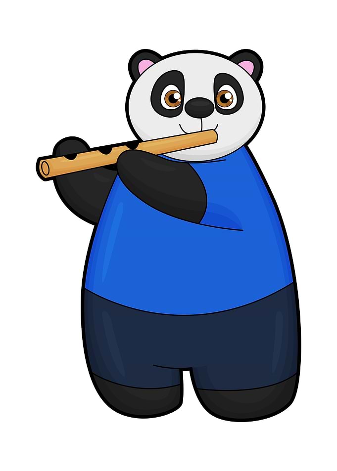 Panda Music Flute