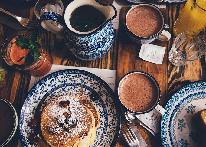 Breakfast is served