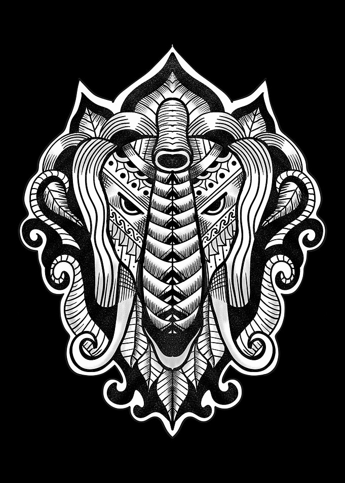elephant tattoo