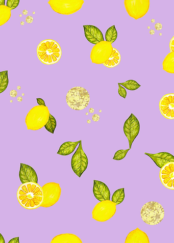 Lemon and lemon slices