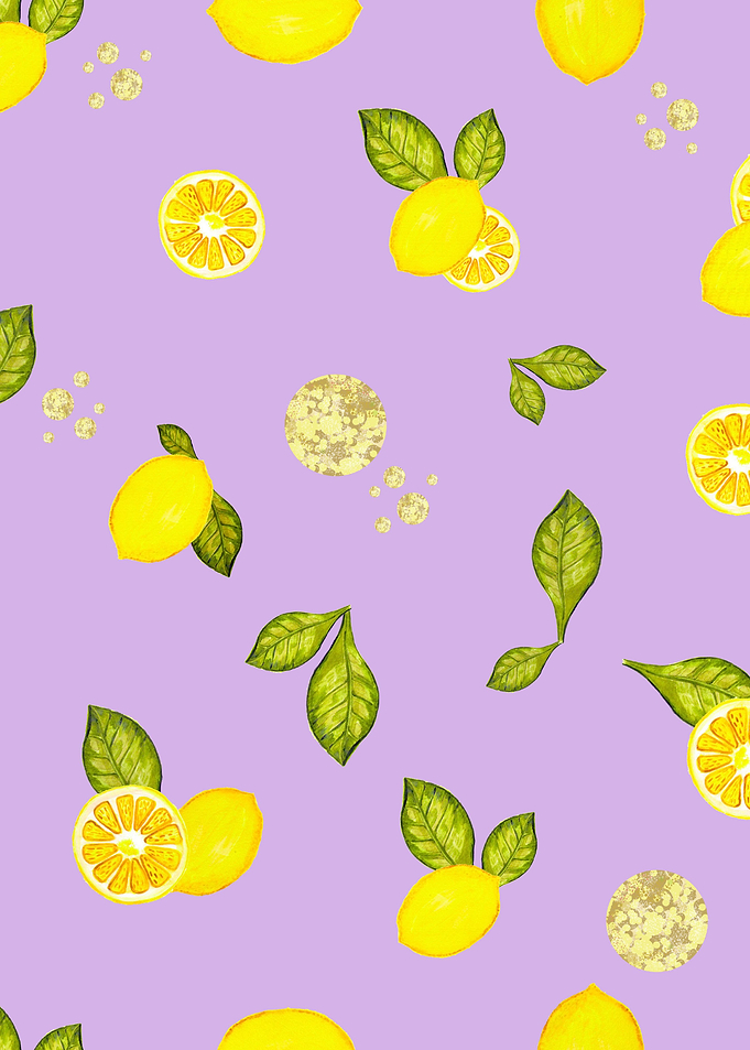Lemon and lemon slices