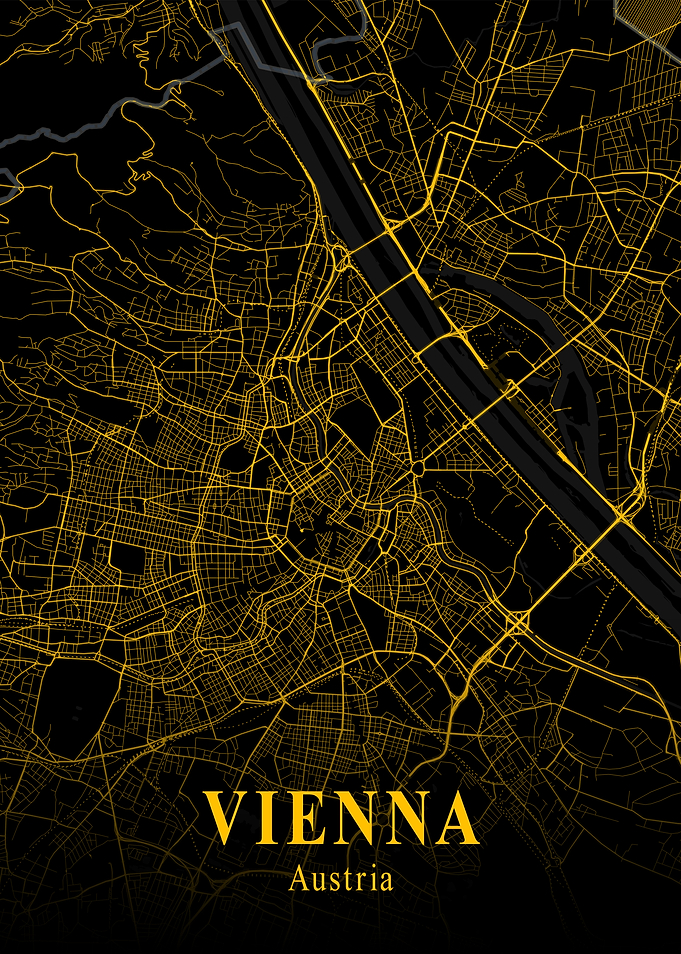Vienna City Map Austria
