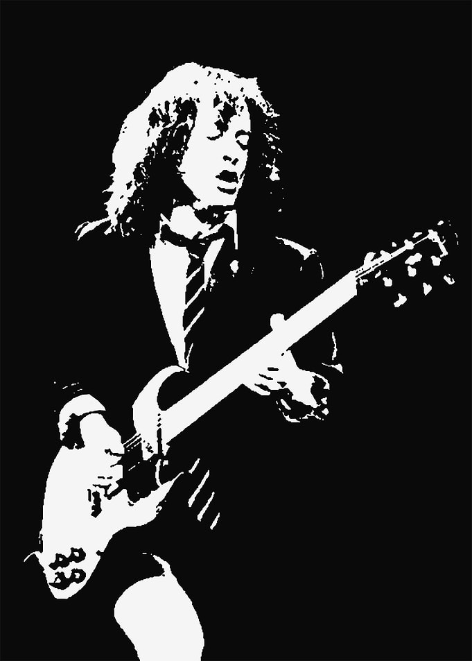 Shadow Angus Young